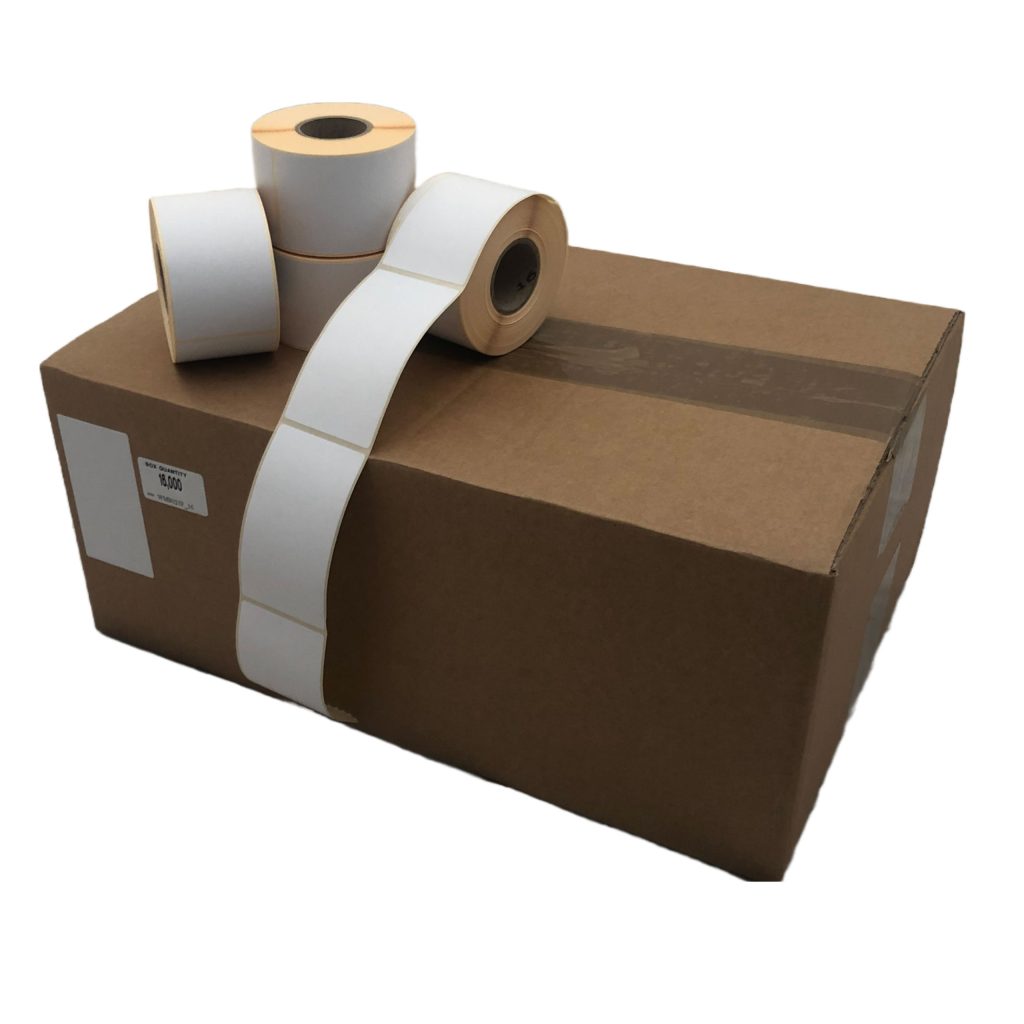 WMS025F (Size: 58x109mm) box of 16,000 Labels - Weighing Machines Services